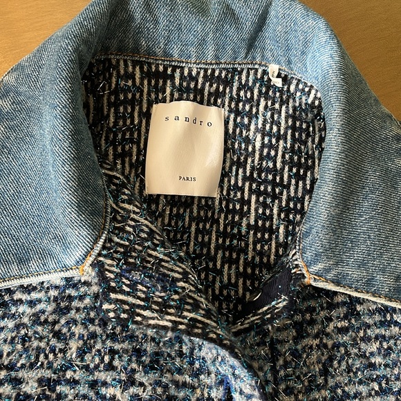 Sandro Tweed Knit Jacket - Picture 3 of 3
